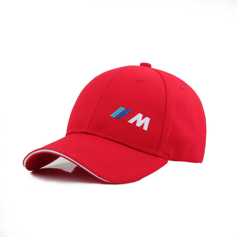 Factory Customized Processing Korean Hat Embroidery Car Logo Baseball Cap BMW Racing Cap M Motorcycle Peaked Cap