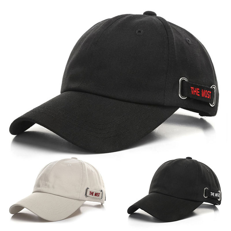 Baseball Cap Wholesale Hat Women&#039;s New Solid Color Letter Baseball Cap Men&#039;s Little Daisy Peaked Cap One Piece Dropshipping