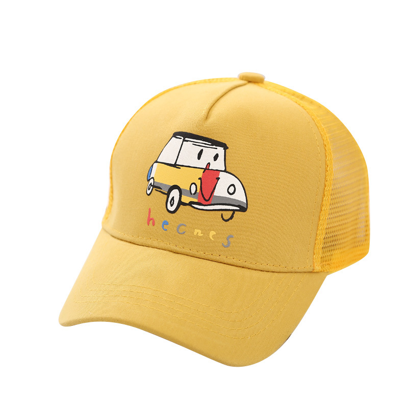 Children&#039;s Mesh Cap Korean Style Baby Sun-Proof Thin Peaked Cap Girls&#039; Hat Summer Sunscreen for Boys Sun Baseball Cap