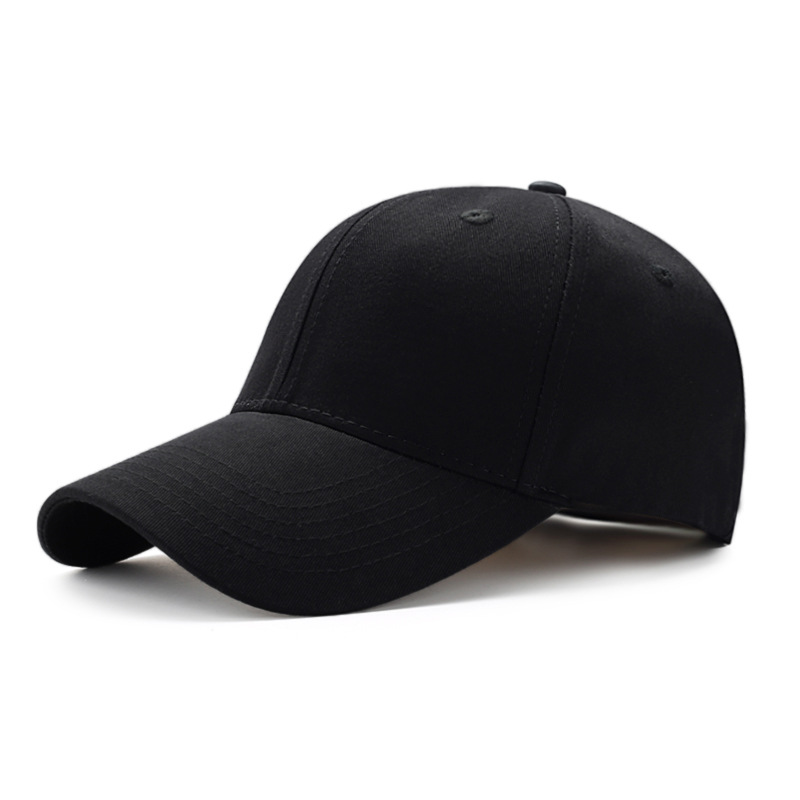 Pure Cotton Hat Baseball Cap Custom Wholesale Women&#039;s Spring and Summer Travel Sun Hat Custom Peaked Cap Embroidered Logo Men