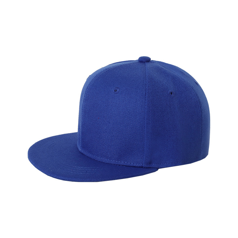 Cotton Hat Customized Printed Logo Hiphop Flat-Brimmed Cap Customized Fashion Brand Korean Style Baseball Cap Sun-Proof Peaked Cap