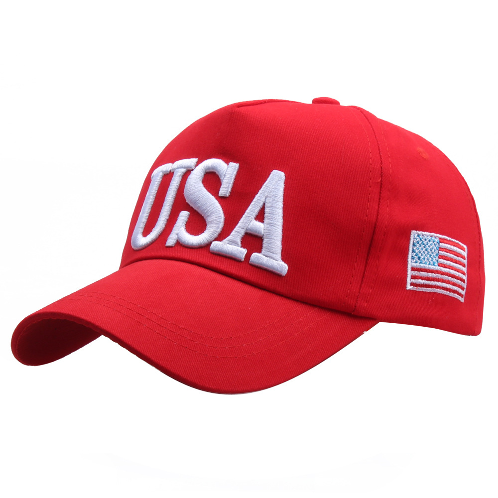 Hat Women&#039;s Popular Baseball Cap National Flag Hat Summer Sun Protection Sunshade Peaked Cap Baseball Cap