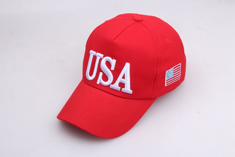 Hat Women&#039;s Popular Baseball Cap National Flag Hat Summer Sun Protection Sunshade Peaked Cap Baseball Cap
