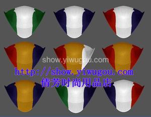 allied hat,national flag hat,Triangular non-woven hats,Pirate hat