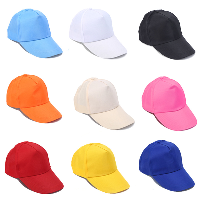 National hat  Traveling-Cap Printed Logo Mesh Cap Red Volunteer Baseball Cap Embroidered Peaked Cap Hat Wholesale