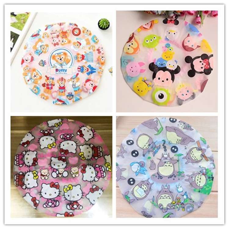 Bath cap can be cat Merledi bath cap with thick lace rubber band waterproof bath cap oil treatment cap dust cap