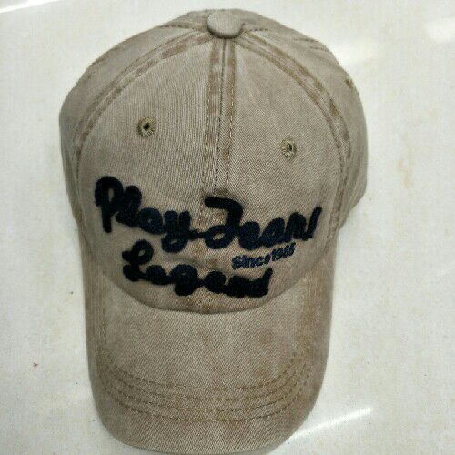 Washed Layer Cap Wool Embroidery (Graphic Customization Guest Logo)