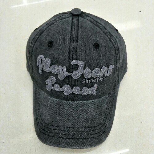 Washed Layer Cap Wool Embroidery (Graphic Customization Guest Logo)