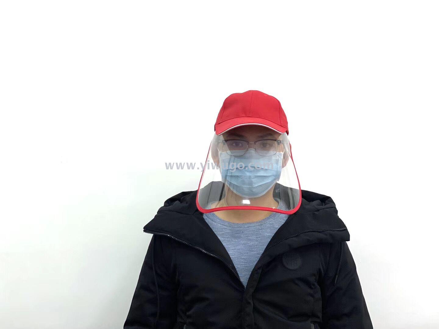 Special protection, baseball cap dual cotton shaka safe travel for both men and women to prevent droplets night