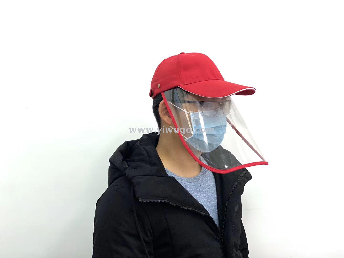 Special protection, baseball cap dual cotton shaka safe travel for both men and women to prevent droplets night