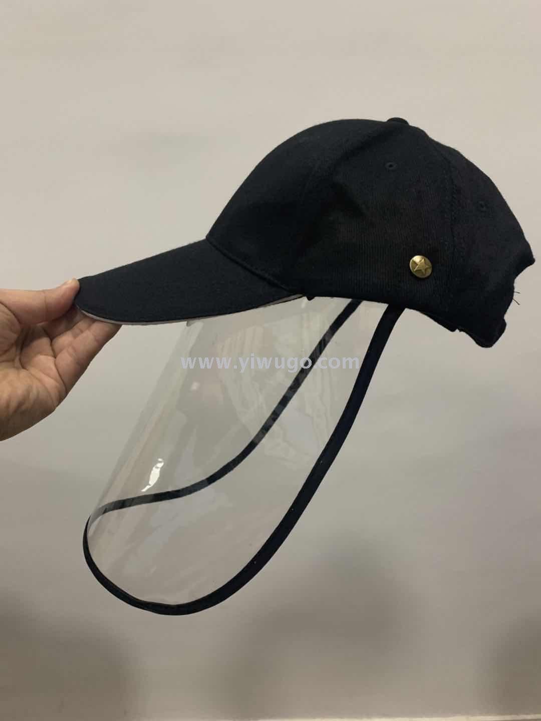 Special protection, baseball cap dual cotton shaka safe travel for both men and women to prevent droplets night