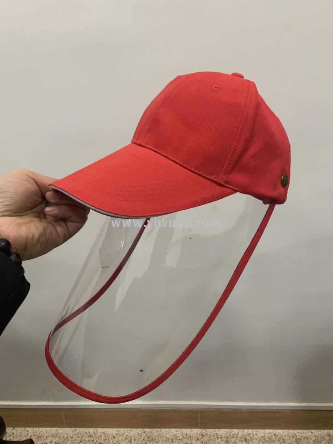Special protection, baseball cap dual cotton shaka safe travel for both men and women to prevent droplets night