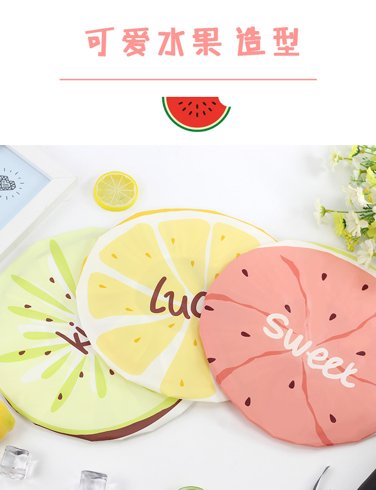 environmental protection dustproof cap high elastic cartoon bath cap lovely bath cap design cold cap oil treatment cap