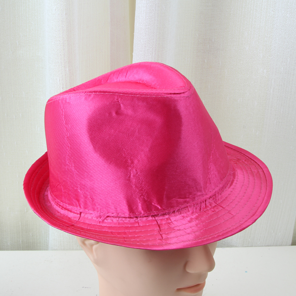 Light cloth Hat Jazz Hat show performance silver cloth Hat
