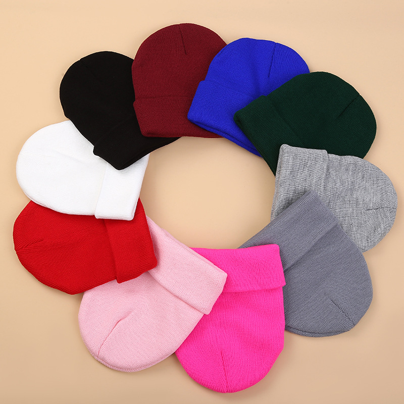 Winter Trendy Men&#039;s Knitted Hat Retro Maychao Style Warm and Comfortable Adult Cap Ins Wear Fashion Woolen Hat
