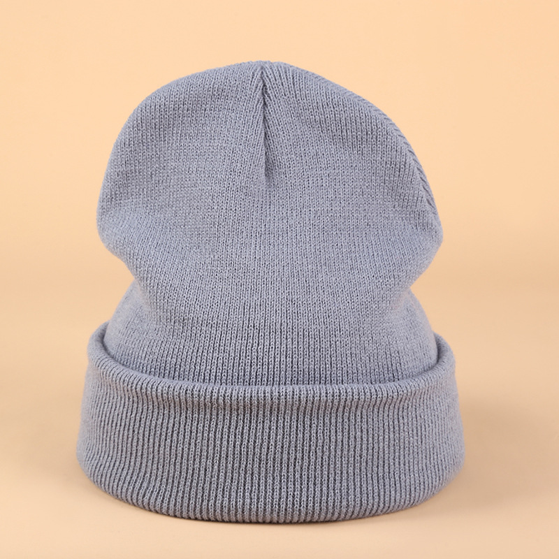 Winter Trendy Men&#039;s Knitted Hat Retro Maychao Style Warm and Comfortable Adult Cap Ins Wear Fashion Woolen Hat
