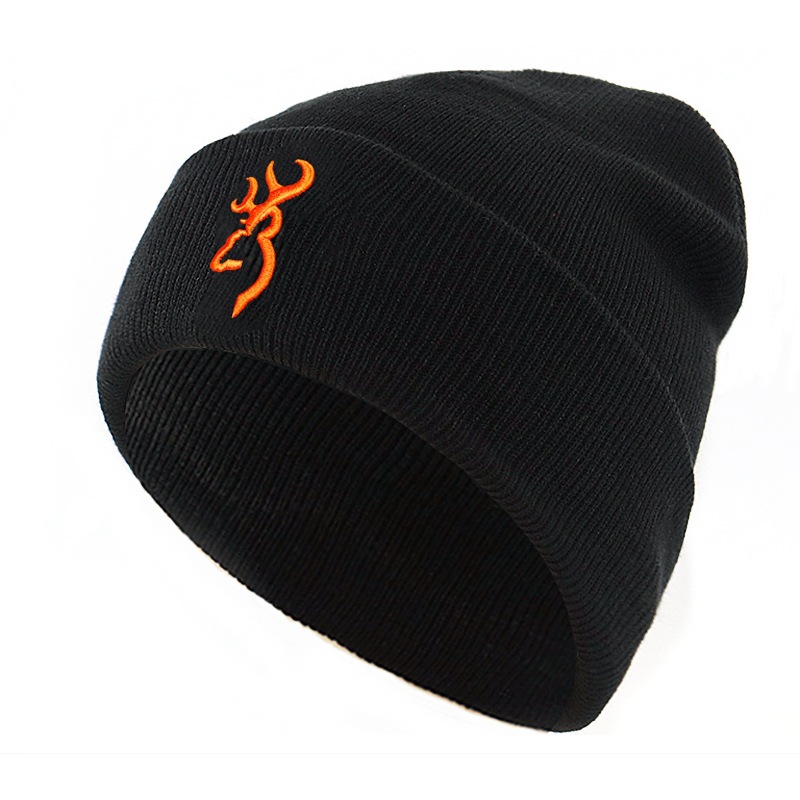 AliExpress EBay Amazon Browning Embroidery Knitted Hat Fall/Winter Warm Woolen Hat