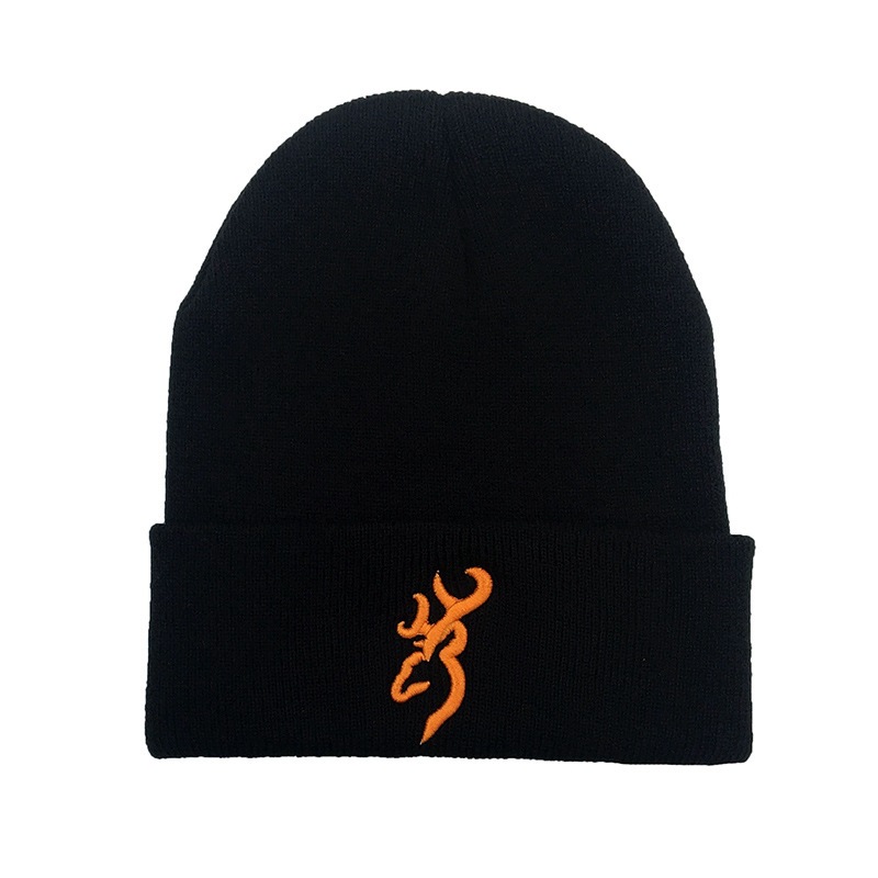 AliExpress EBay Amazon Browning Embroidery Knitted Hat Fall/Winter Warm Woolen Hat