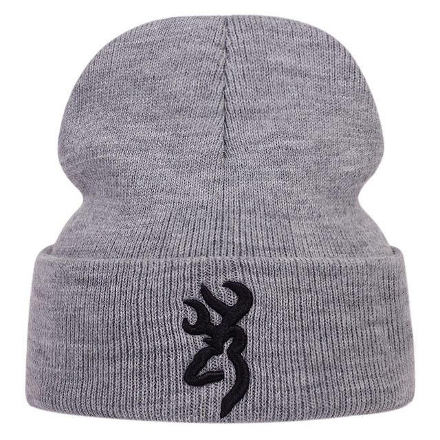 AliExpress EBay Amazon Browning Embroidery Knitted Hat Fall/Winter Warm Woolen Hat