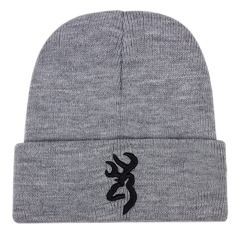 AliExpress EBay Amazon Browning Embroidery Knitted Hat Fall/Winter Warm Woolen Hat