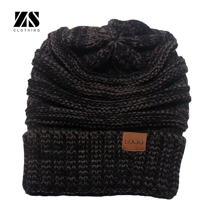 Baby Beanie Children Knit Beanie Hat Custom LOGO Woolen Hat 