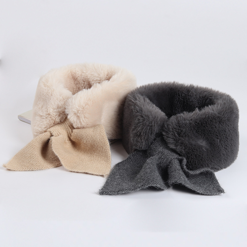 Autumn and Winter Hat Women&#039;s Warm Trendy Wool Beret Knitted Earflaps Chinese Landlord Fur cap