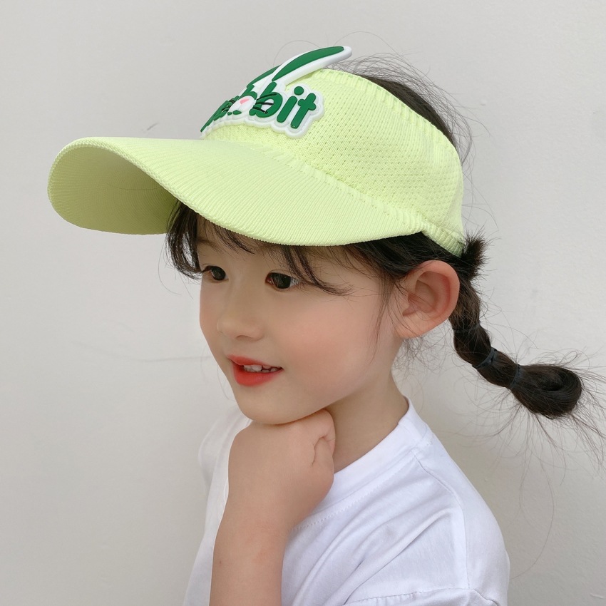 Children&#039;s Air Top Fur Cartoon Peaked Cap Sun Hat Summer Trending Men and Women UV Protection Sun Protection Baby&#039;s Sun Hat