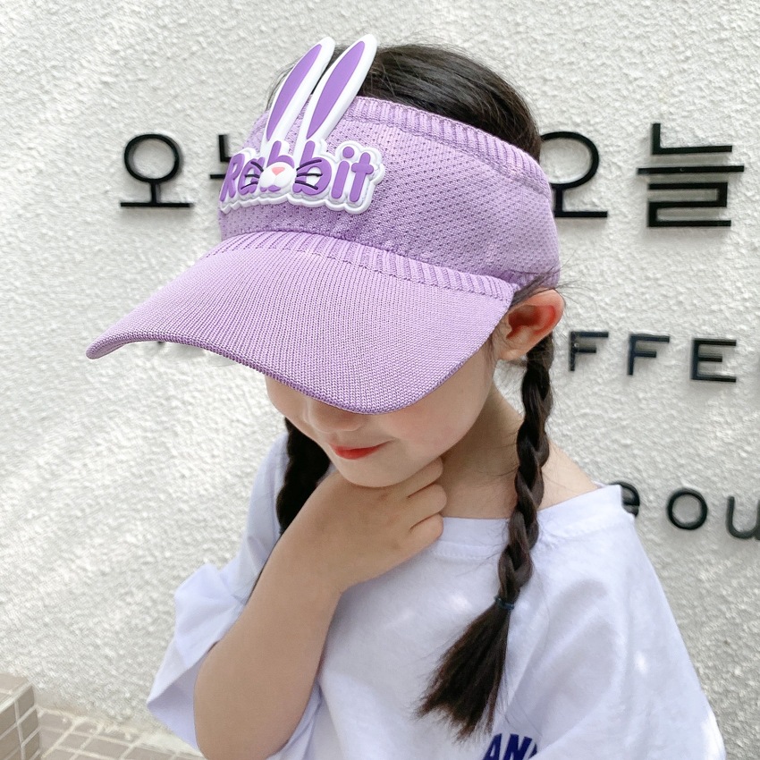 Children&#039;s Air Top Fur Cartoon Peaked Cap Sun Hat Summer Trending Men and Women UV Protection Sun Protection Baby&#039;s Sun Hat