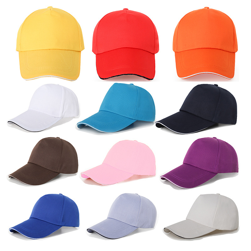 Work Cap Making Catering Peaked Cap Printing Baseball Sun Hat Volunteer Hat Advertising Cap Hot Logo