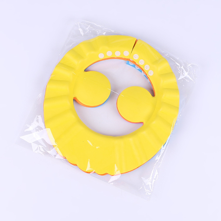 Children&#039;s Adjustable Shower Cap Baby Shampoo Cap Toddler Shampoo Cap Baby Shower Cap Multi-Color Three Pack
