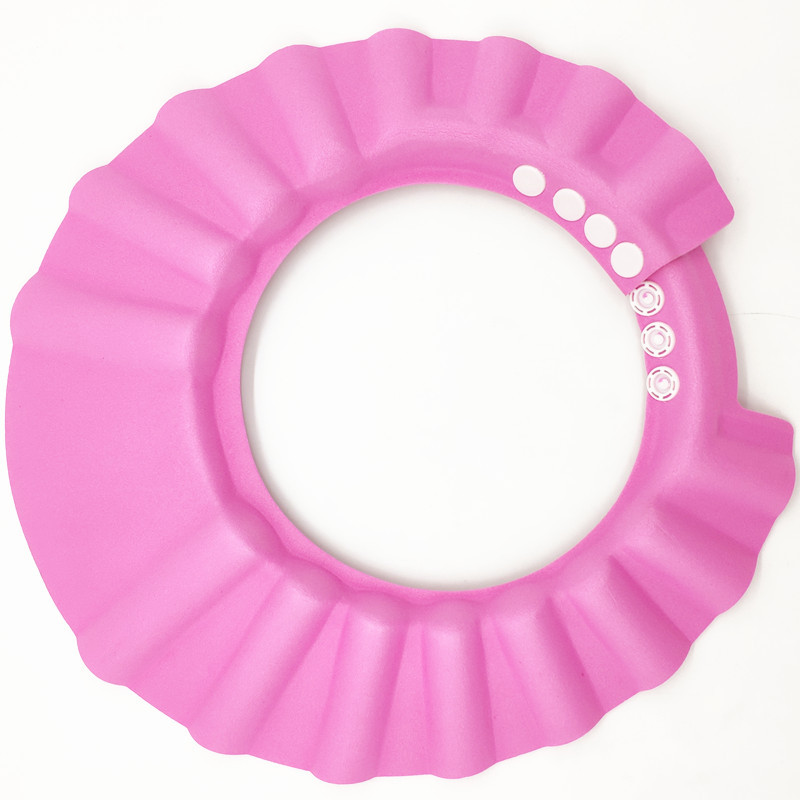 Children&#039;s Adjustable Shower Cap Baby Shampoo Cap Toddler Shampoo Cap Baby Shower Cap Multi-Color Three Pack