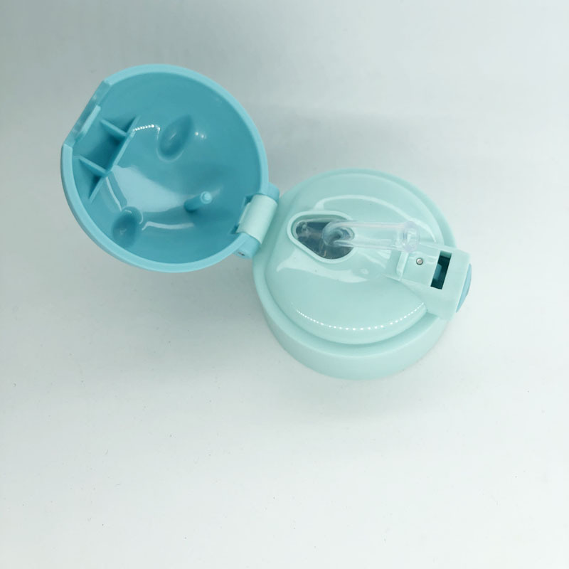 Dkadi Cartoon Children&#039;s Kettle Cup Lid Straw Cap Vacuum Cup Water Cup Cover Anti-Cup Lid Accessories Free Straw