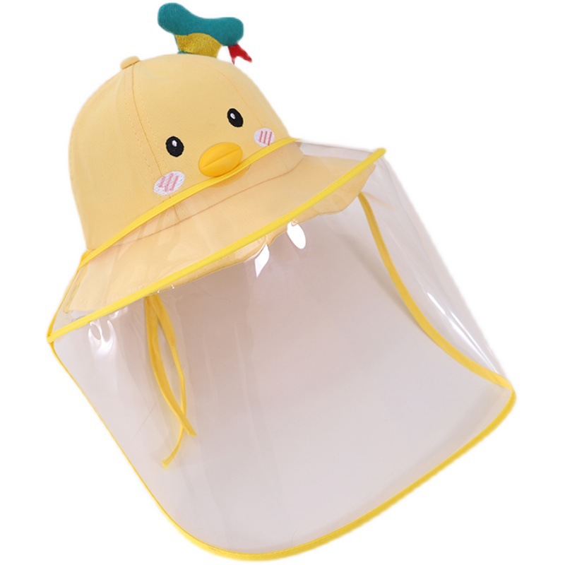  Anti-Droplet Bucket Hat Thin Children&#039;s Bucket Hat Safety Sun Hat Boy Children&#039;s cap