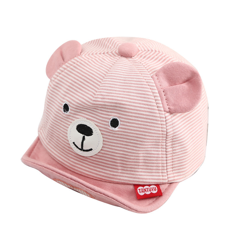 Babies&#039; Spring and Autumn Sunshade Baby Girl Boy Children&#039;s Thin Sun Baseball Summer Fisherman Duck Tongue Newborn Cap