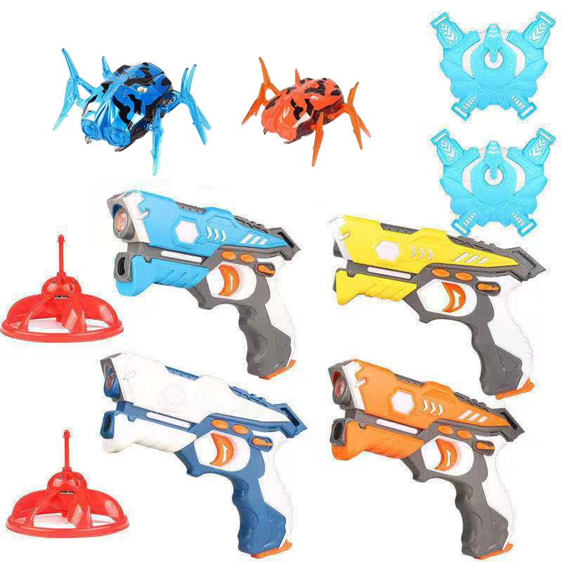 Children&#039;s Cap Gun Infrared Induction Electric Toy Gun Spider UFO Gun Toy Laser Battle Gun