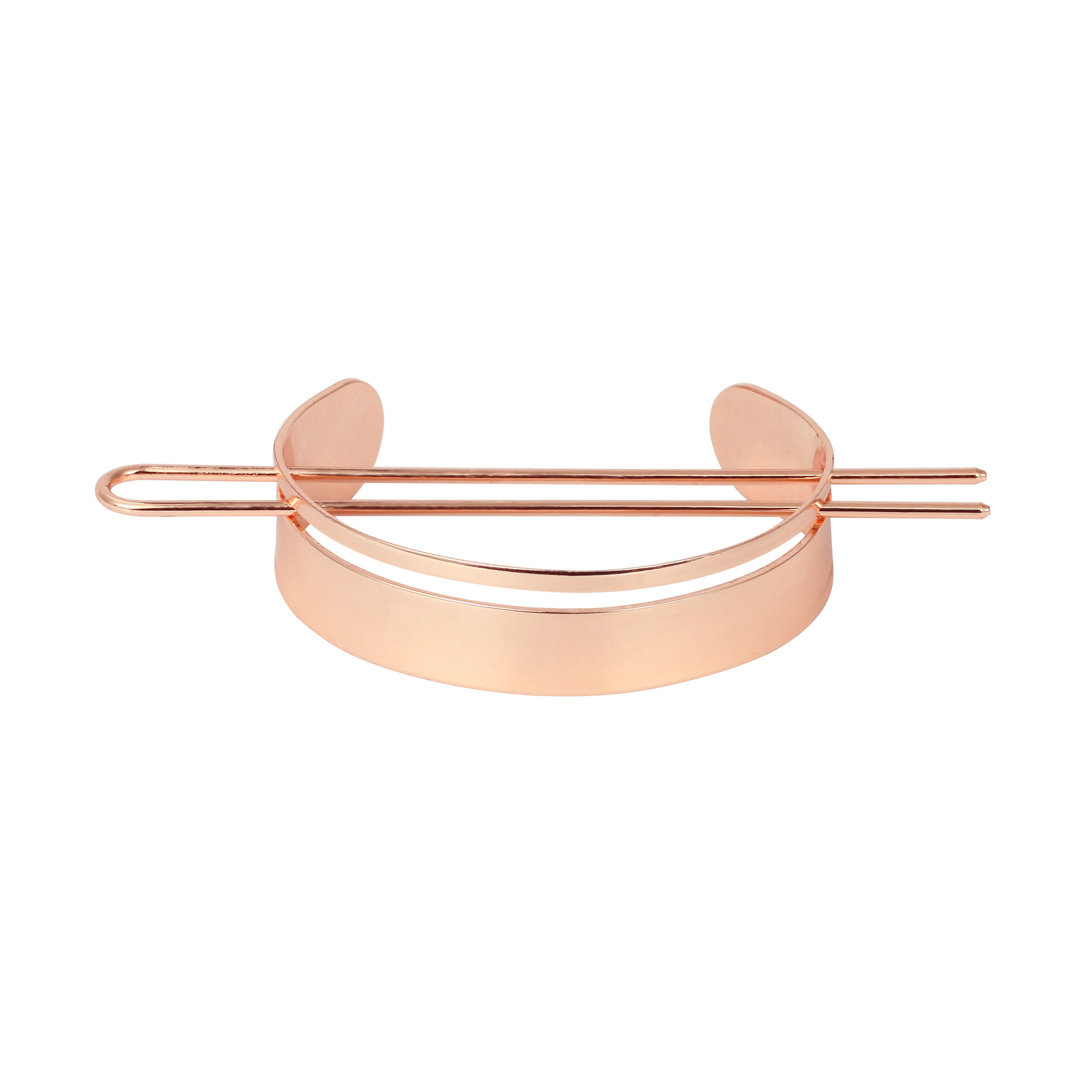 Amazon New Glossy Hairpin Half Circle Metal Simplicity U-Shaped Hair Clasp Cross-Border Updo Hair Plug Manufacturer