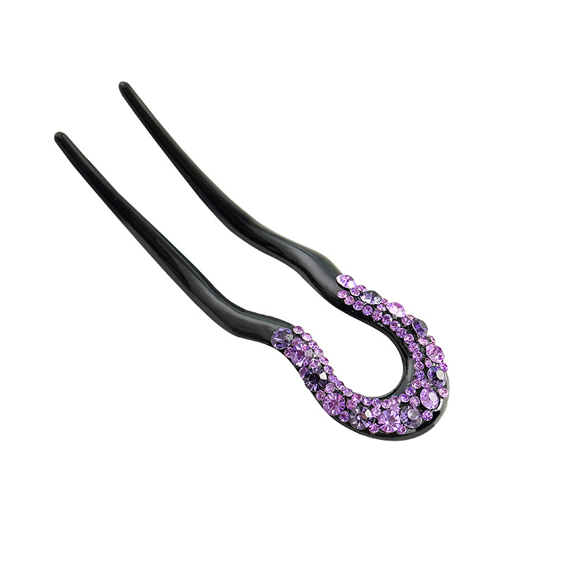 Ethnic Style Fashion Updo Hairpin Simple Temperament U-Shaped Barrettes Bun Small Hairpin Daily Headwear