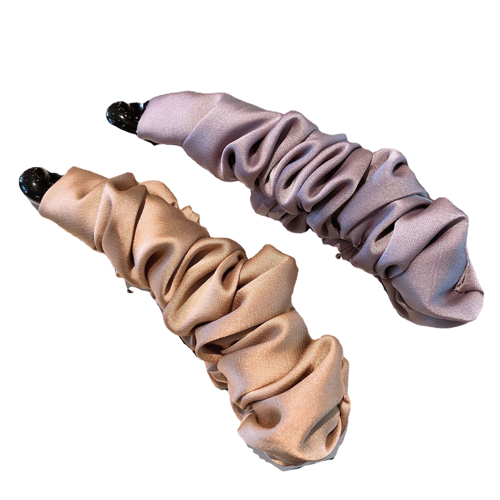 Large Fabric Banana Clip Vertical Clip Ponytail Hairpin Hairpin Hair Ornaments Japan and South Korea Banana Hairpin