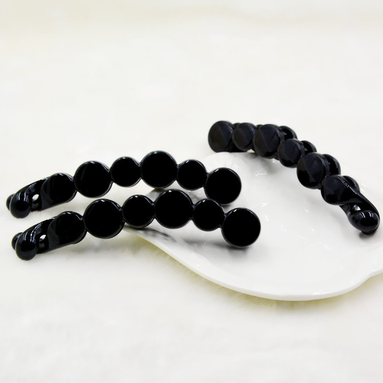Korean Hair Accessories Korean Style Large Hair Clip Ponytail Clip Banana Clip Taobao Hot Sales Banana Hairpin