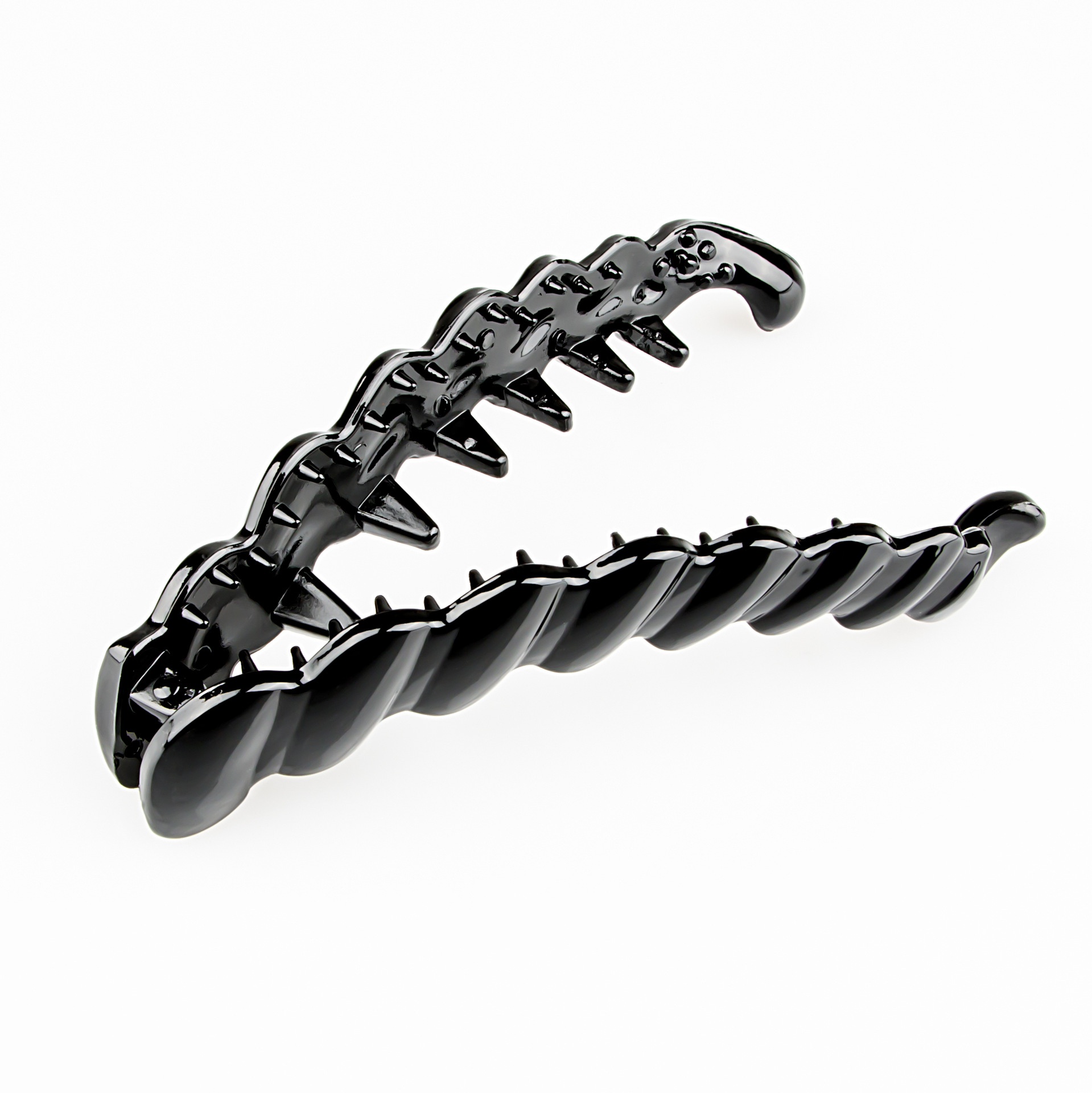  for Ponytail Banana Clip Large Simplicity Hairpin Vertical Clip Temperament Back Head Banana Clip Banana Hairpin