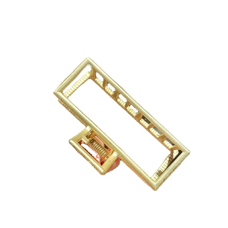 Korean Alloy Grip Large Fixed Head Hair Clip Back Head Headdress Shark Clip High-Grade Elegant Graceful Hairpin