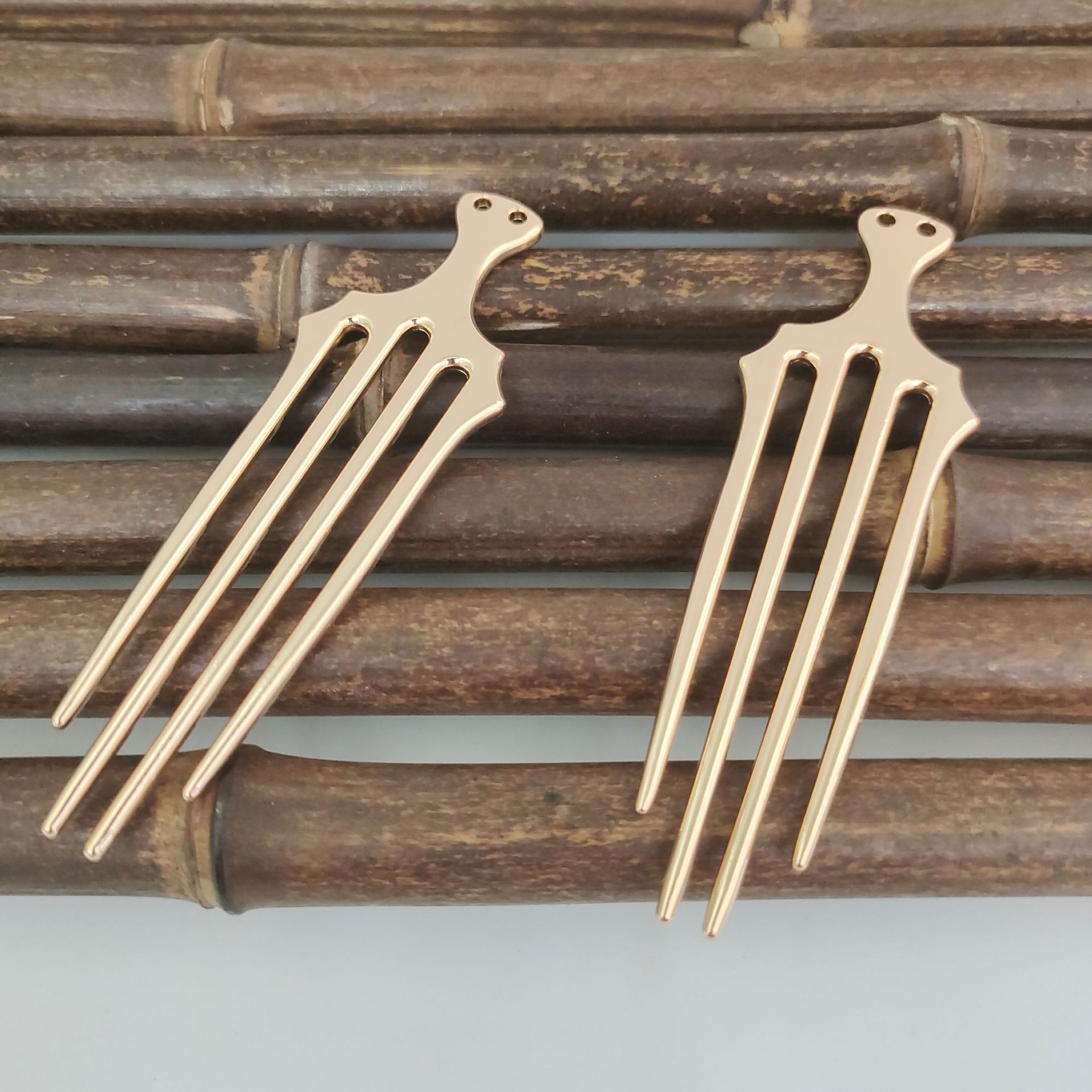 Yingyi Ornament Alloy Hanging Plating Electrophoresis Color Retention Hair Clasp Antique Hair Accessories Accessories Sea King Hairpin Han Chinese Clothing Accessories