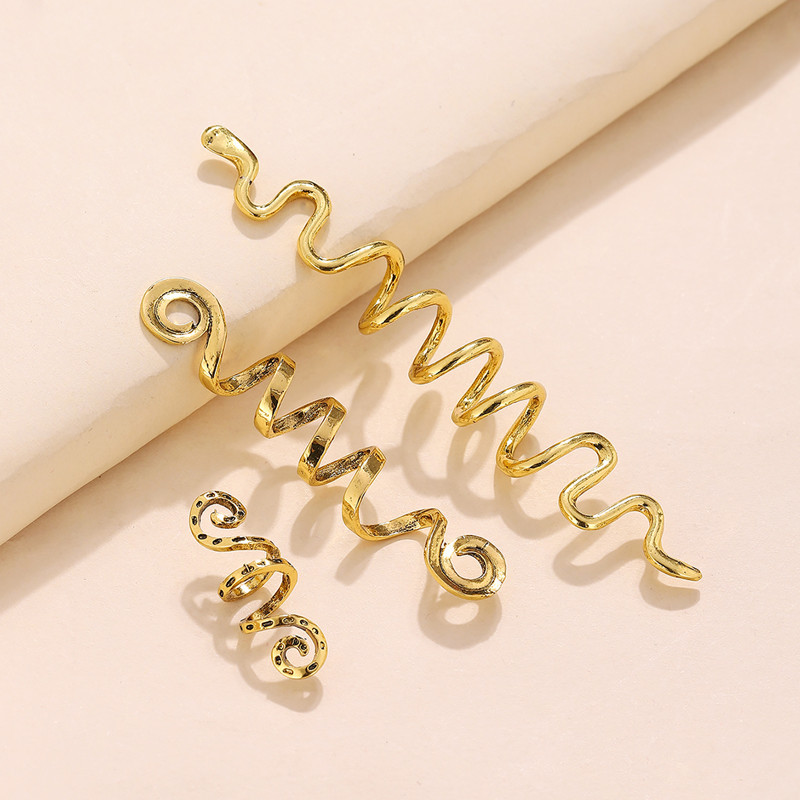 New Celtic Ornament Vintage Ethnic Style Rotating Spiral Hairpin Hair Hairpin Irish Hair Accessories Alloy Hairpin