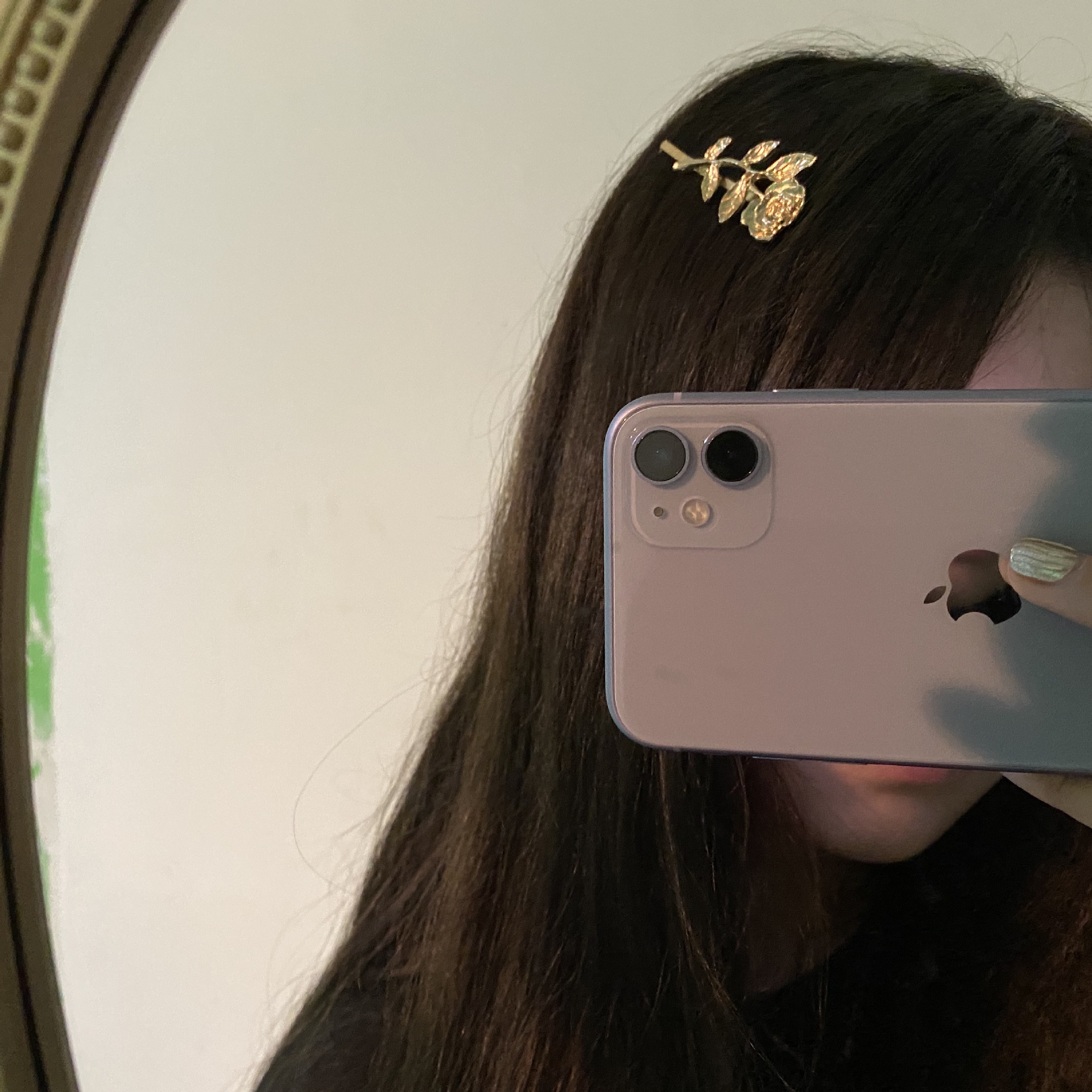 Letter Barrettes Gothic Style Red Style Hair Clip Bang Clip Personalized Hair Accessories for Women Rose Hairpin