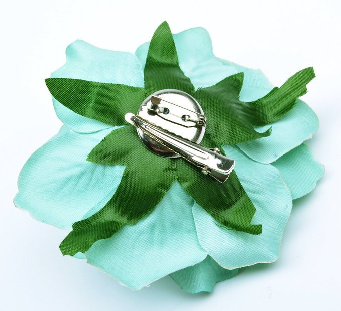 Rose Barrettes Cloth Hair Accessories Rich Rose Hairpin Wedding Fashion Flower Hair Clip Side Clip Rose Hairpin