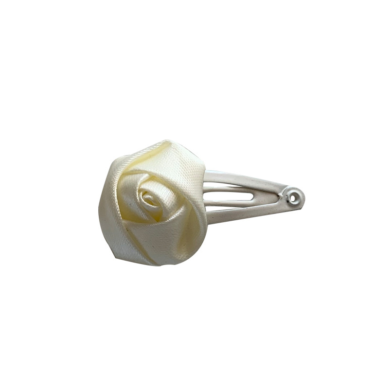Collection Hairpin Female Summer Fairy Flower Oil Painting Sense Zhaohe Barrettes Side Hair Accessories Rose Hairpin