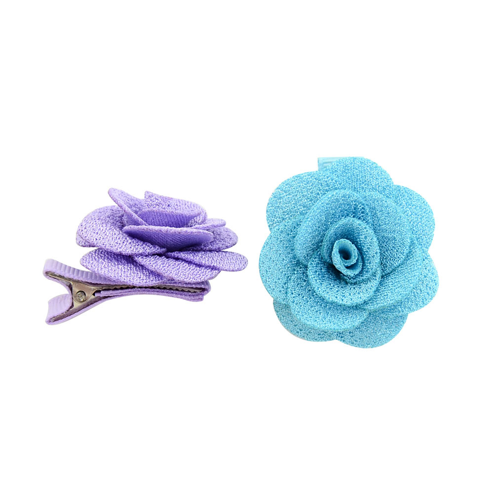 Woolen Camellia Woolen Rose DIY Korean Bud Hairpin Material Children&#039;s Flower Hairpin 803 Rose Hairpin