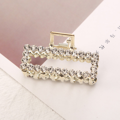 Web celebrity pearl hairpin girl half tie clip edge clip hair clip drill small clip new south Korean ins headdress