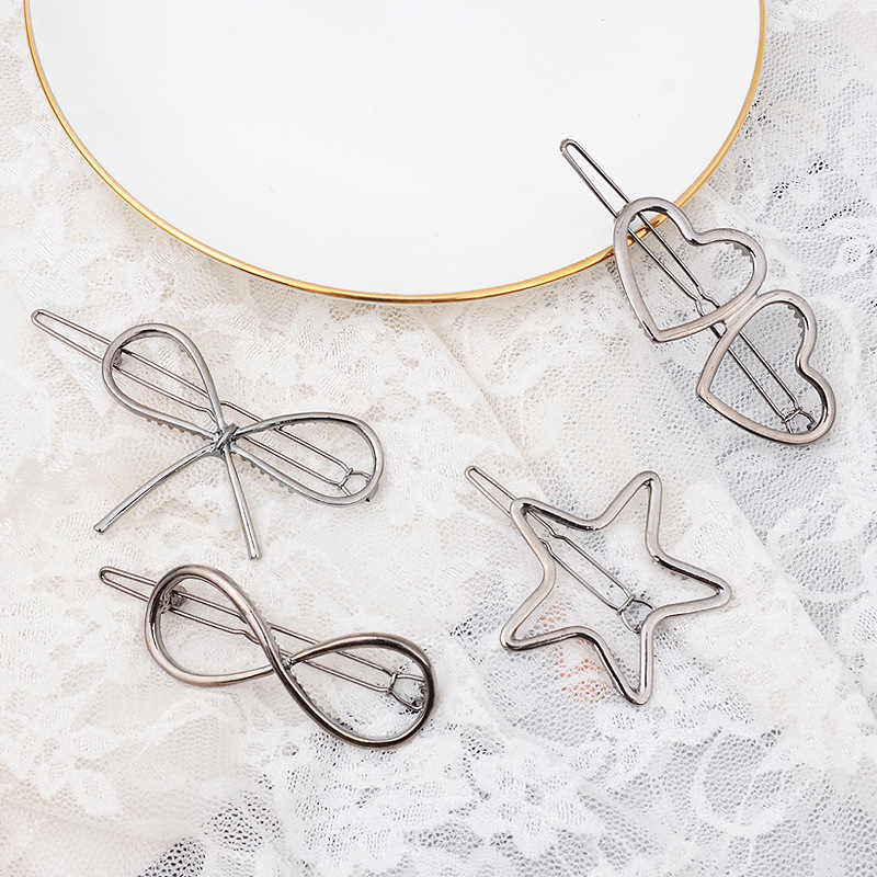 Korean Internet Influencer Hair Clip New Korean Pearl Hairpin Side Clip Female Small Clip BB Clip Hairpin Clip Headdress