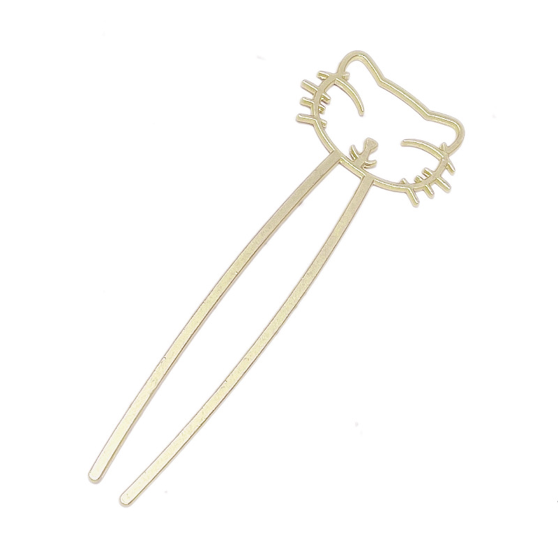 Updo Hairpin Simple Modern Korean Graceful Online Influencer AllMatch Hair Plug Hair Claw Hairpin Hair Clip Headdress